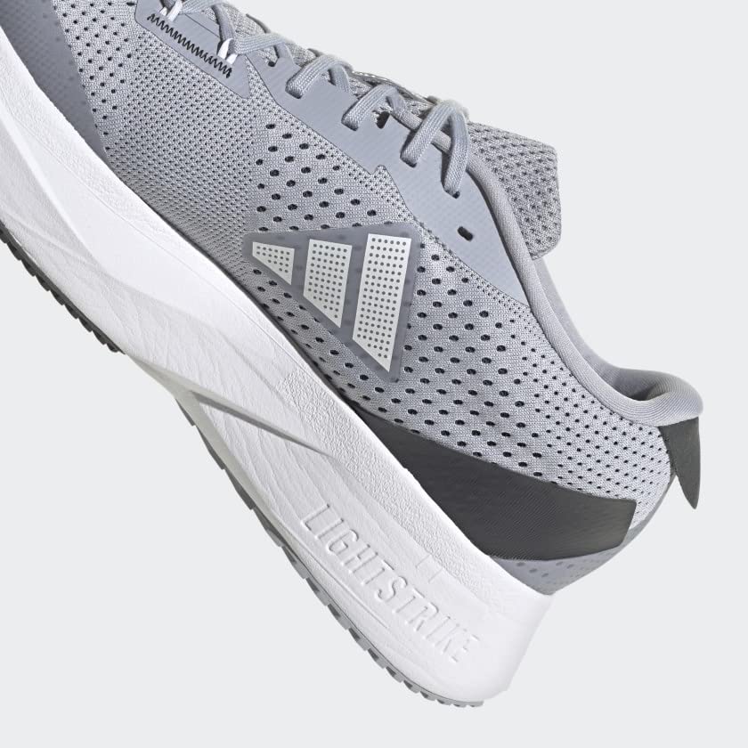adidas Adizero SL Running Shoes for Men - Lightweight & Breathable Grey Sneakers, Size 13 | Perfect for Marathon Training, Jogging & Gym Workouts