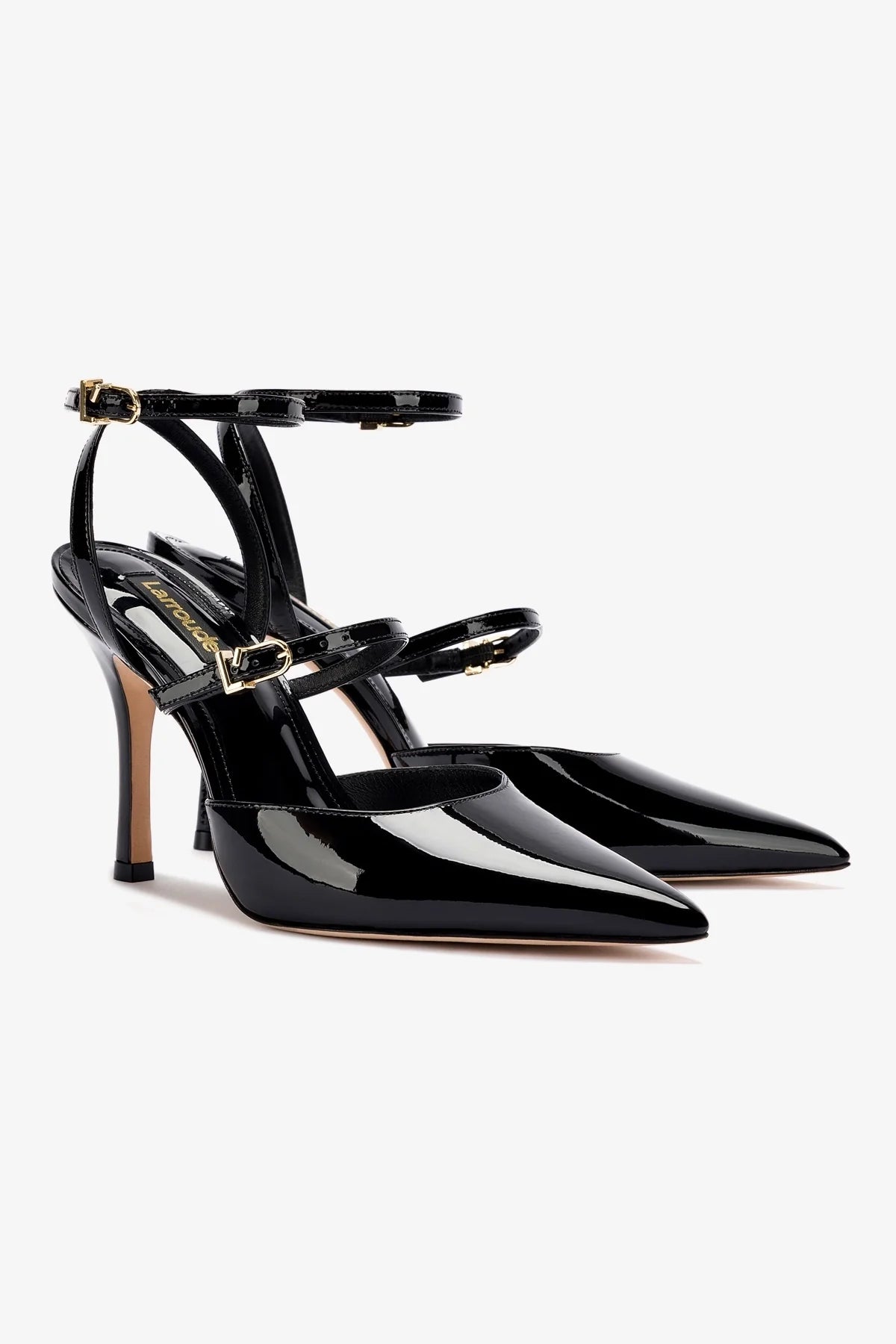 Kris Pump Black Patent Leather High Heels - Elegant Women's Dress Shoes for Parties, Weddings & Formal Events