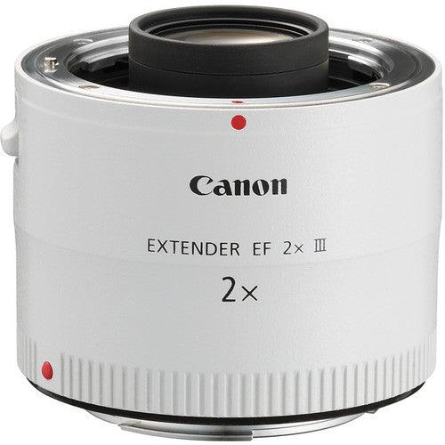 Canon EF 2x III Teleconverter Lens Extender - Compatible with Canon EF Lenses for Wildlife & Sports Photography