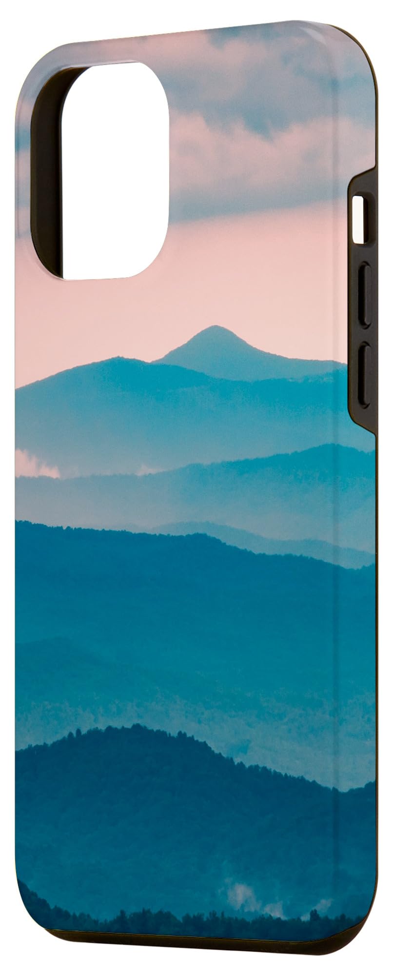 iPhone 12 Pro Max Case - Shockproof & Scratch-Resistant Protective Cover with Blue Ridge Mountains Design | Perfect for Outdoor Adventures, Travel & Daily Use
