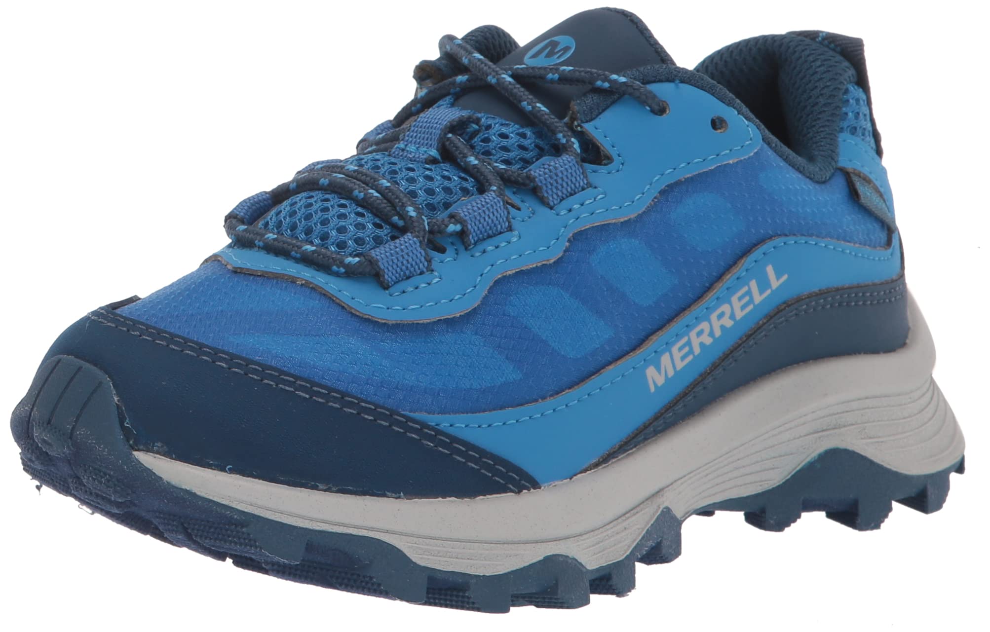 Merrell Kids Moab Speed Low Waterproof Hiking Shoes - Lightweight & Durable Outdoor Sneakers for Boys & Girls - Perfect for Trail Hiking, Camping & Everyday Adventures