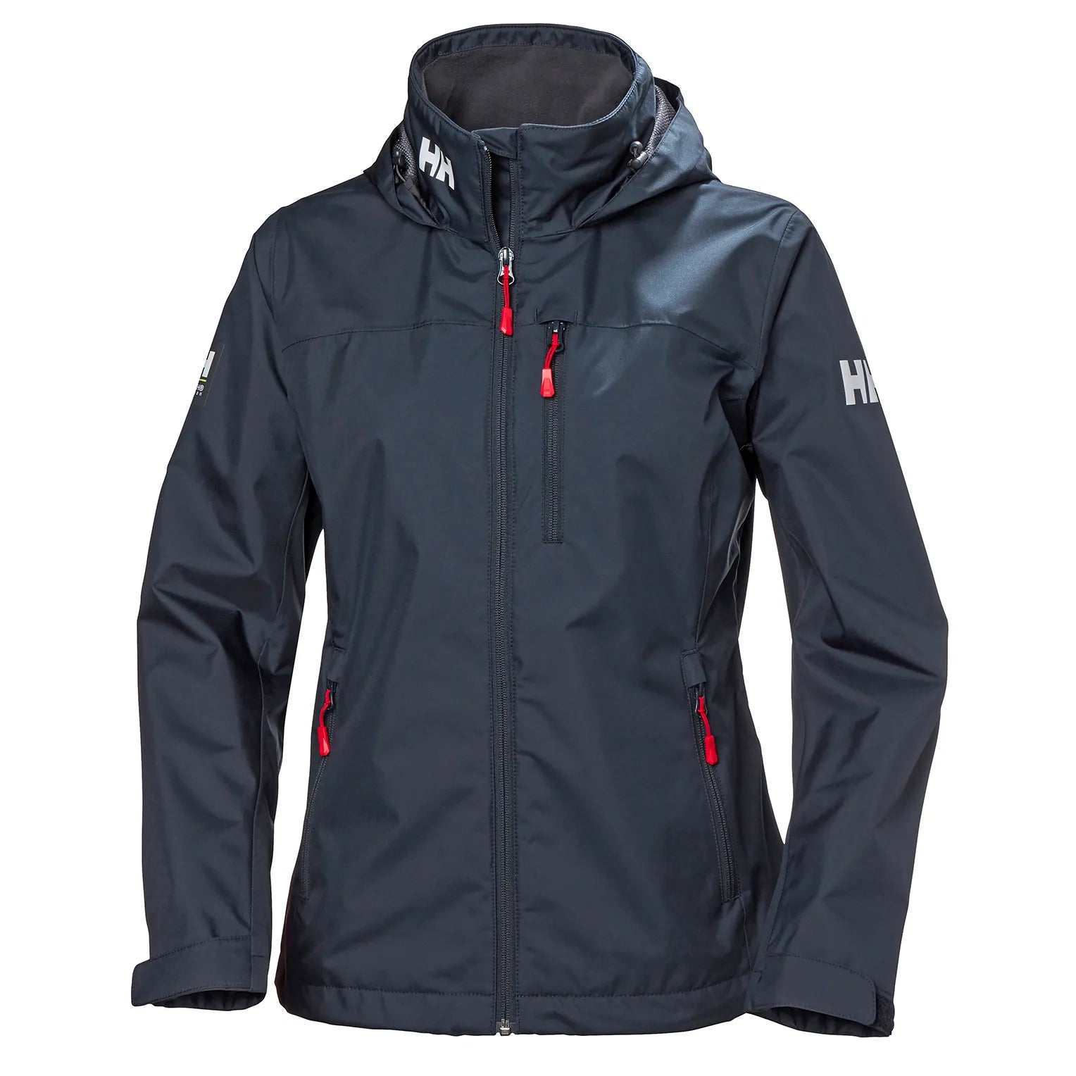 Women's Crew Hooded Sailing Jacket - Waterproof Windbreaker for Outdoor Activities | Boating, Hiking & Casual Wear
