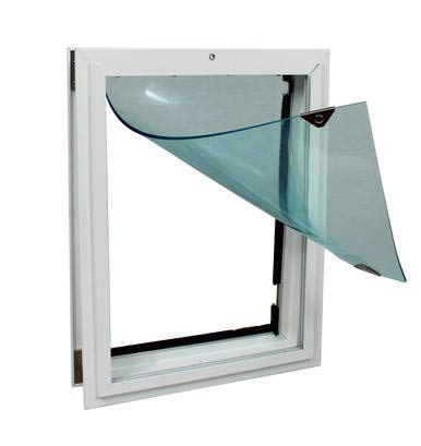 Security Boss SB Standard White Small Pet Door (7