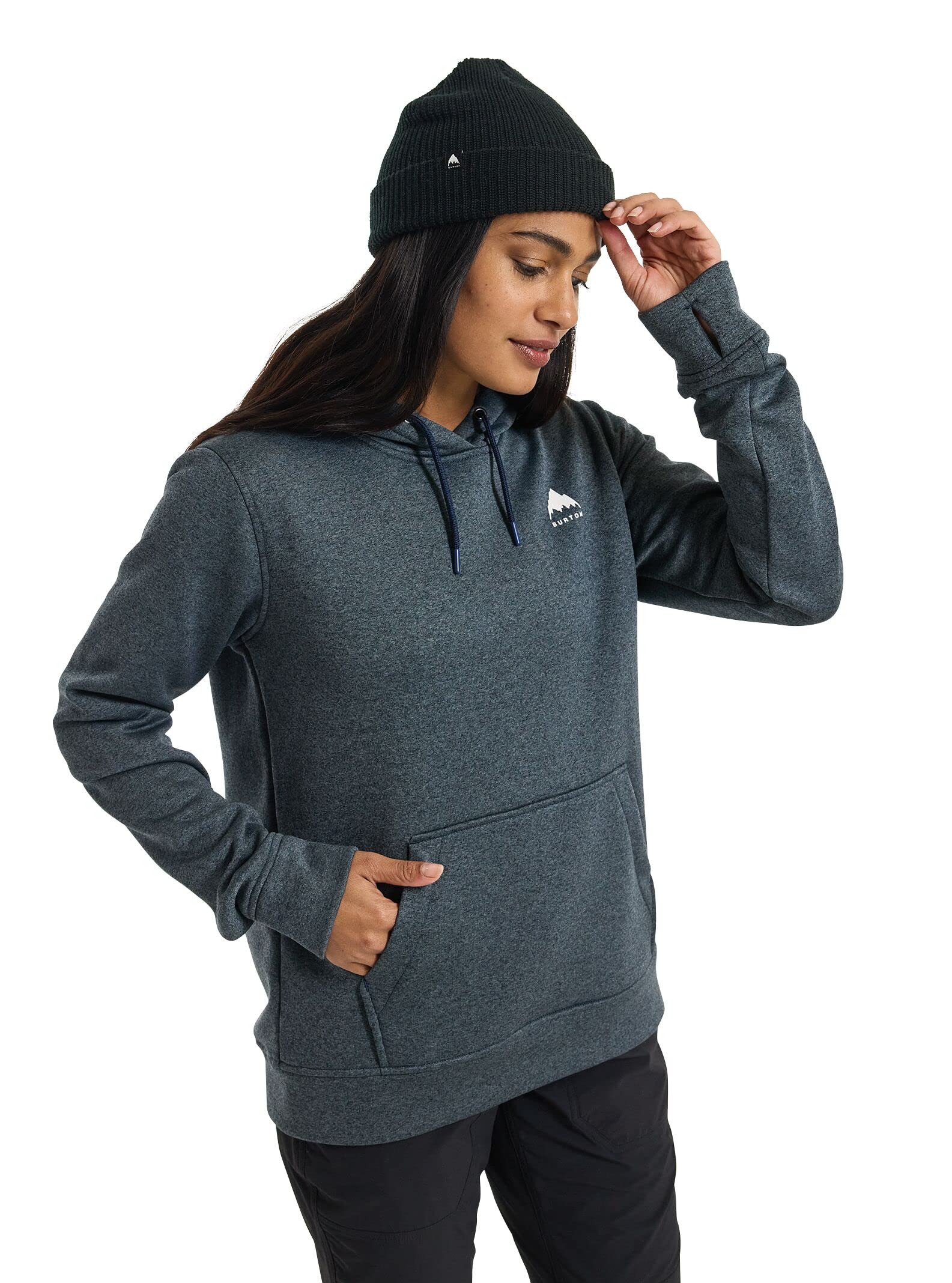 Burton Women's Oak Hoodie - Soft Fleece Pullover Sweatshirt for Outdoor Activities & Casual Wear | Hiking, Camping, Street Style