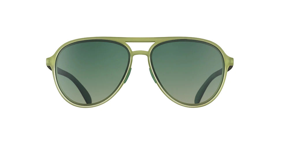 Goodr Buzzed On The Tower Polarized Sunglasses - UV Protection, Lightweight & Stylish for Running, Cycling, and Outdoor Activities