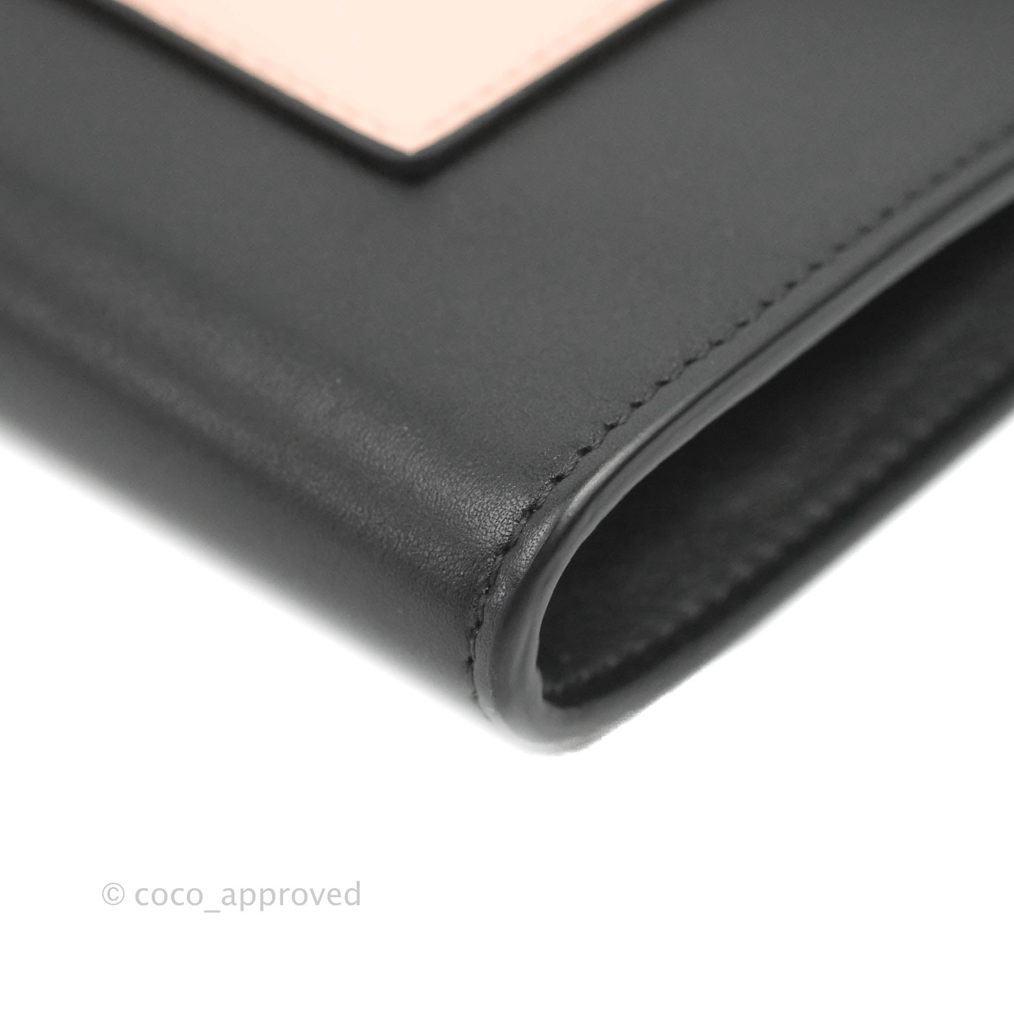 Celine Pocket Envelope Wallet on Chain - Beige, Pink & Black Crossbody Bag for Women | Perfect for Evening Parties, Date Nights & Daily Use
