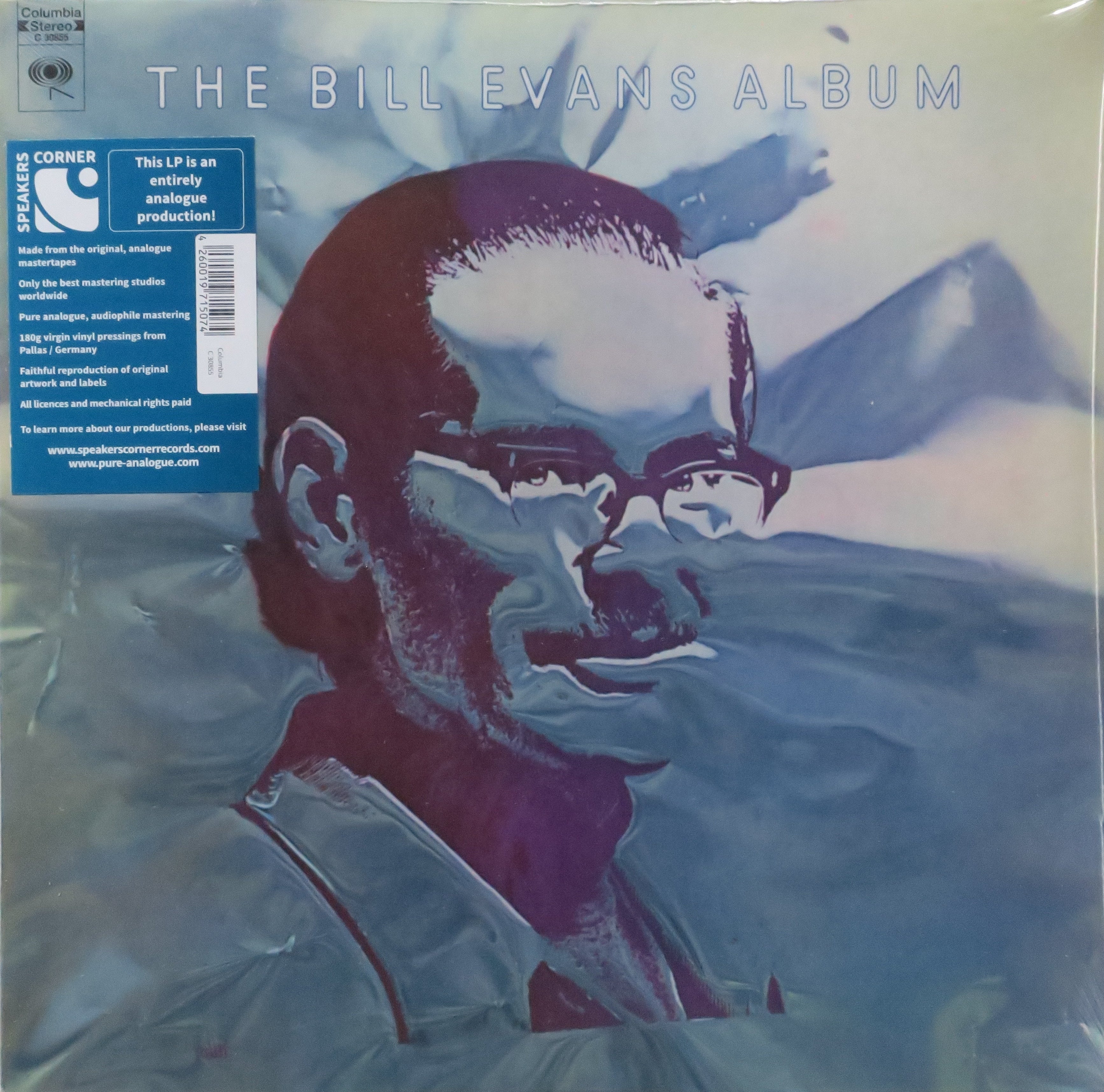Bill Evans Album - Speakers Corner Remastered 180g Vinyl LP | Jazz Music Record for Audiophiles & Collectors | Perfect for Home Listening & Music Enthusiasts