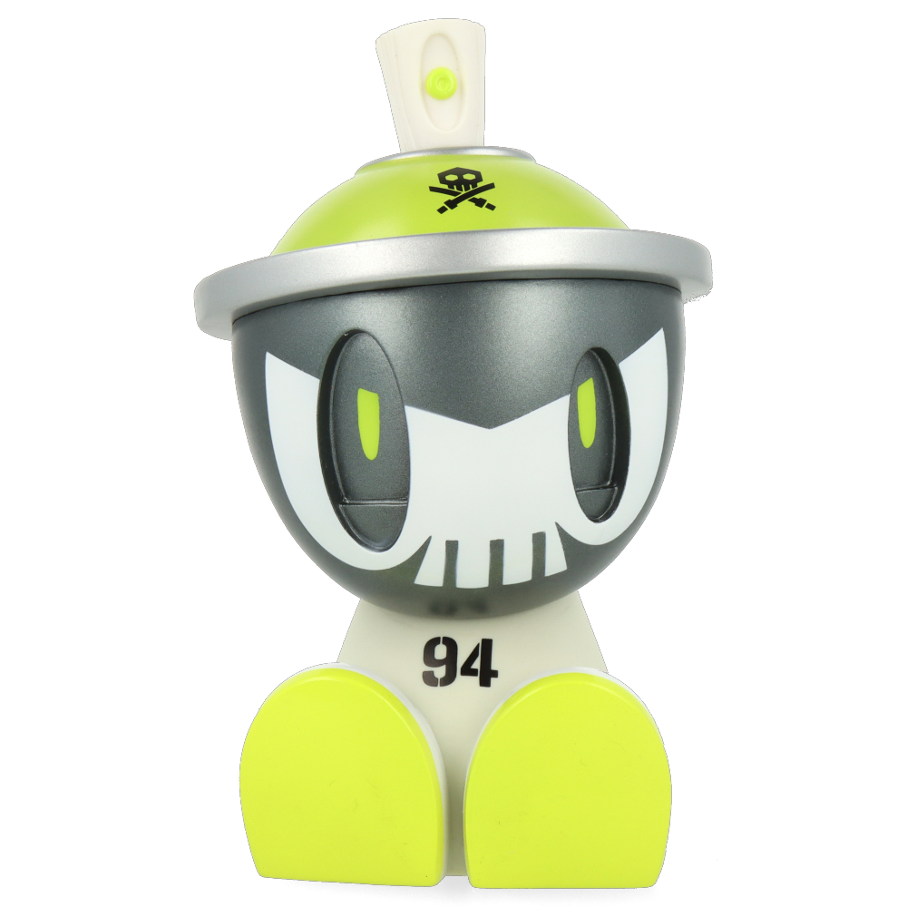 Clutter Canbot 94 Lil Qwiky Action Figure by Quiccs X Czee13 - Limited Edition Collectible for Display & Photography | Perfect for Anime Fans & Urban Art Enthusiasts
