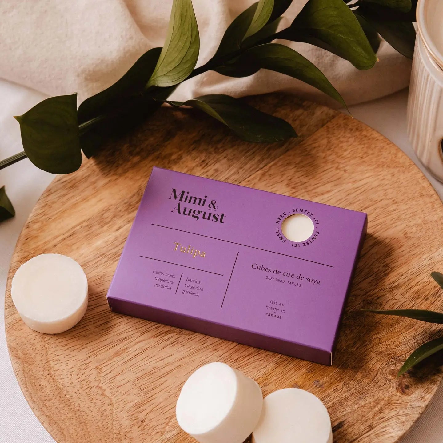 Premium Soy Wax Melts - Tulipa Scented Wax Cubes for Warmers | Long-Lasting Aromatherapy, Home Fragrance & Relaxation | Perfect for Living Room, Bedroom & Office