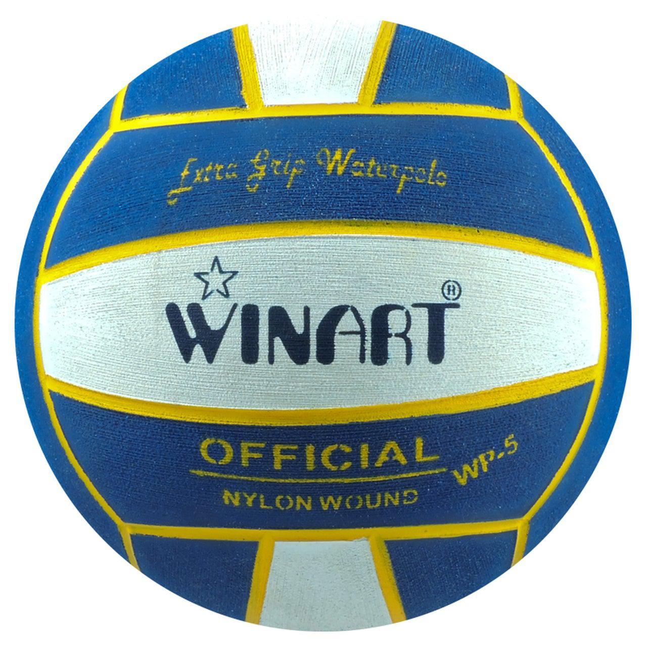 Winart Official Size 5 Water Polo Ball - Professional Grade for Swimming Pool, Training & Competitive Games - Perfect for Men's & Women's Water Polo Teams, Swim Practice & Aquatic Sports