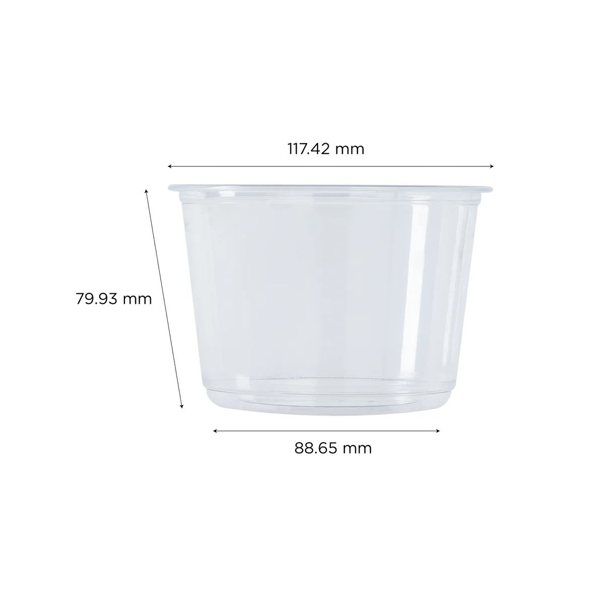 Round Deli Containers (16 Pack, 50 oz) - BPA-Free Plastic Food Storage Containers with Lids for Meal Prep, Takeout & Leftovers | Perfect for Restaurants, Catering & Home Use