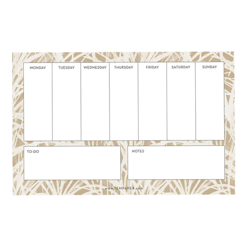 Dry Erase Weekly Calendar Wall Decal - Removable & Reusable Whiteboard Sticker for Home, Office, or Classroom Organization - Perfect for Scheduling, Planning, and Productivity
