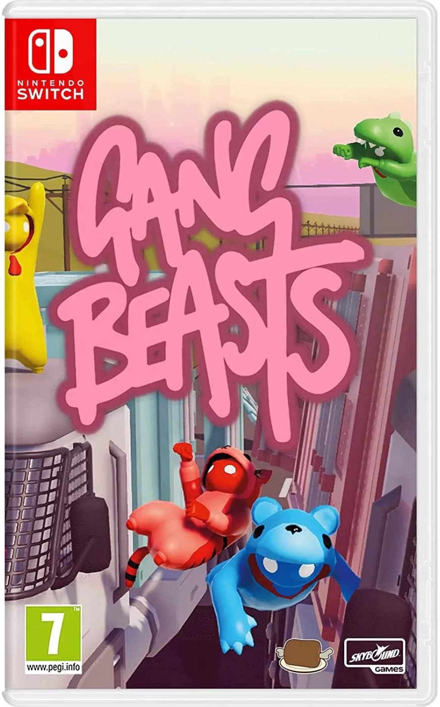Gang Beasts for Nintendo Switch - Fun Multiplayer Party Game for Family & Friends | Perfect for Game Nights & Social Gatherings