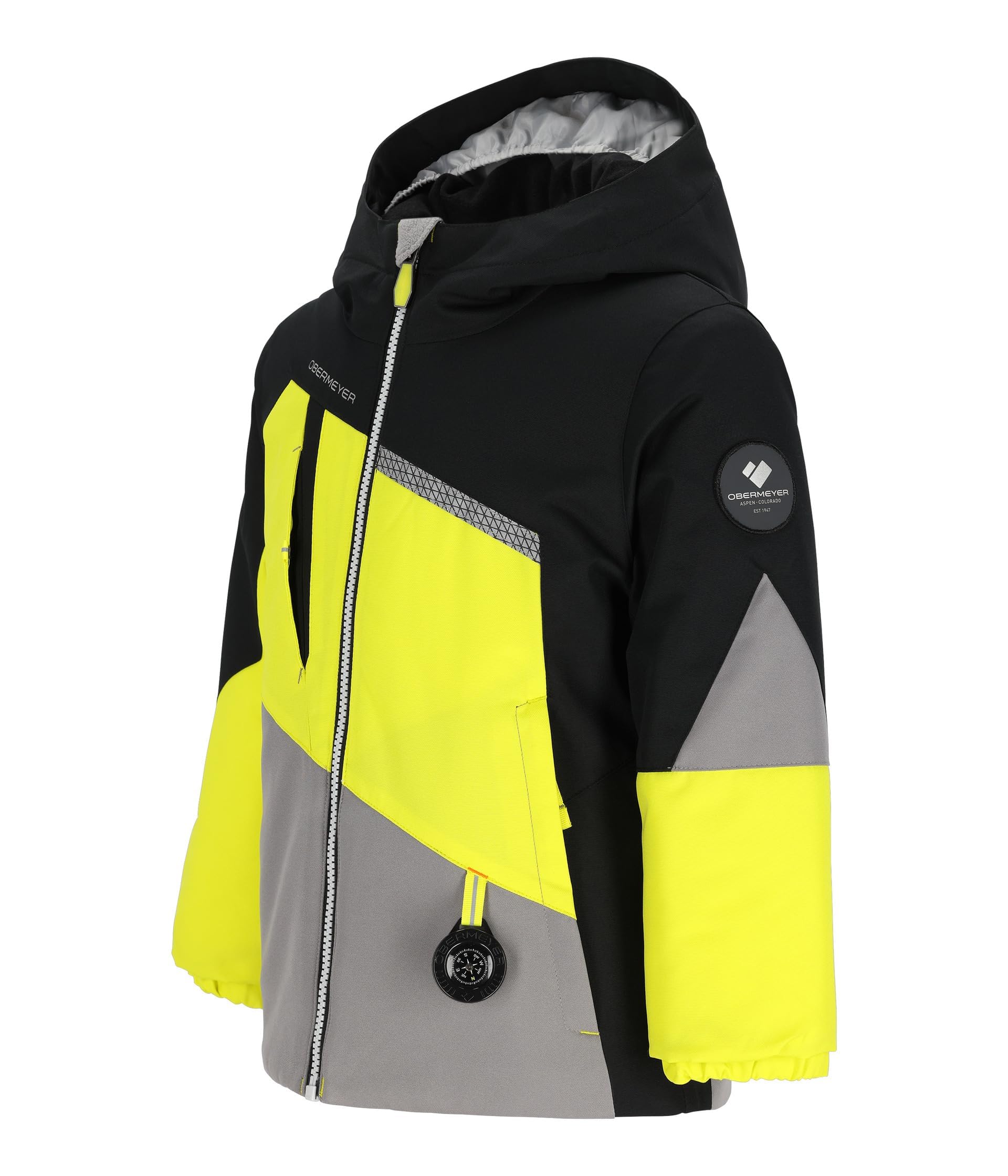 **Obermeyer Boys' Orb Jacket – Waterproof Winter Coat for Toddler, Little Kids & Big Kids – Warm Snow Jacket for Skiing, Snowboarding & Outdoor Play**