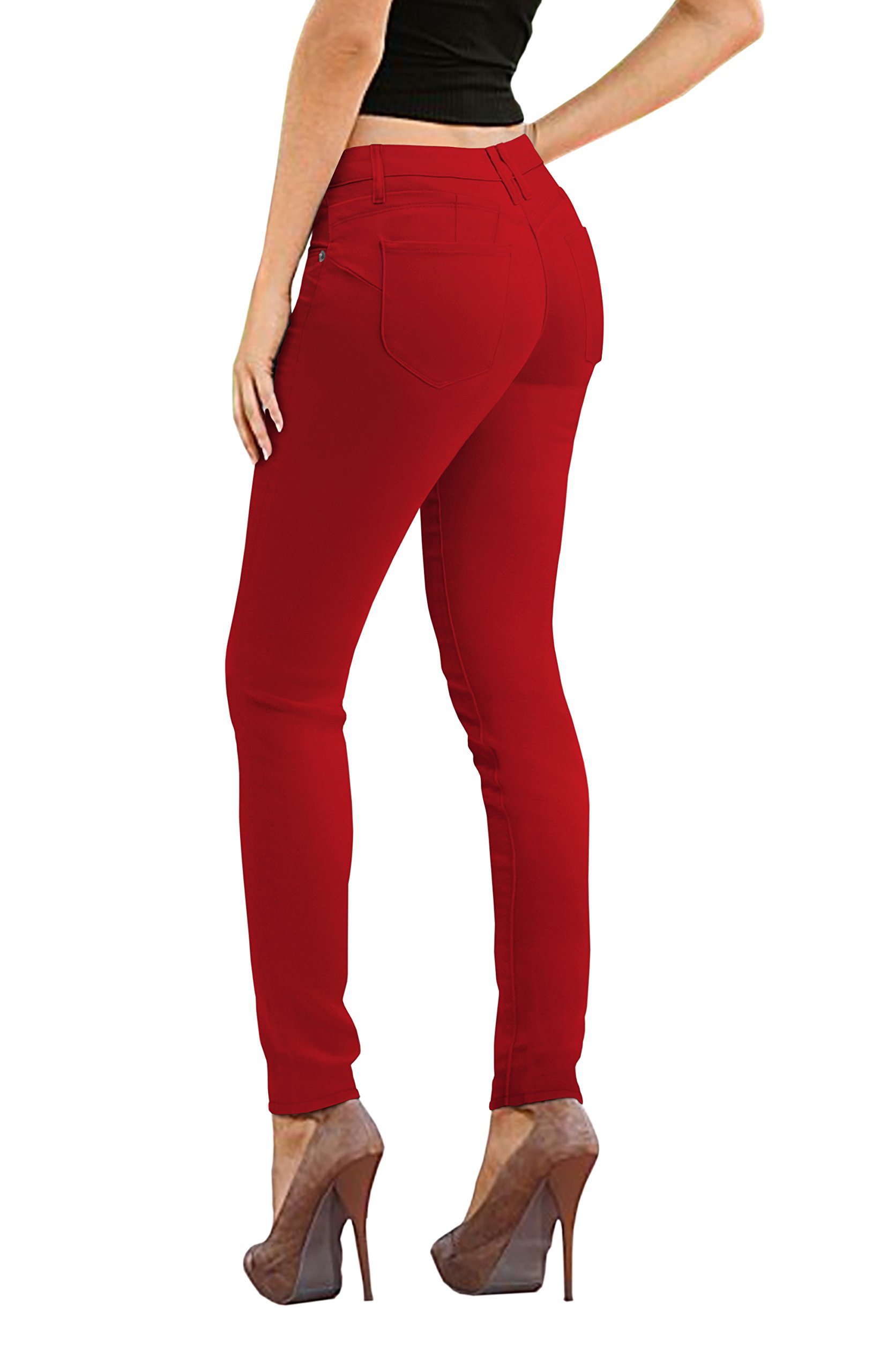 Women's Hybrid Butt Lift Stretch Denim Skinny Yoga Jeans - Super Comfortable & Flattering Fit for Casual Wear, Workouts & Everyday Style