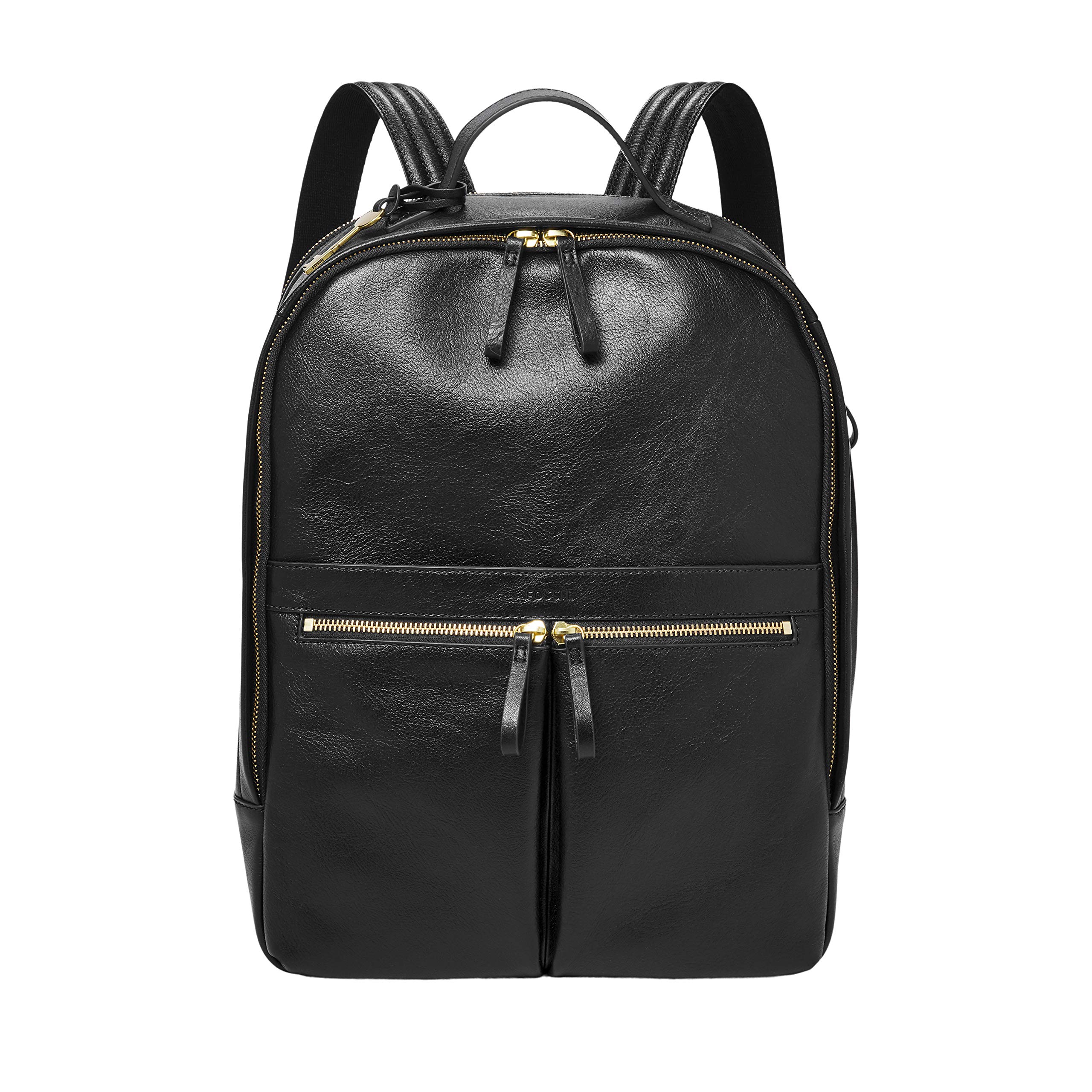 Fossil Women's Tess Genuine Leather Laptop Backpack Purse - Stylish Work Bag for Business, Travel & College | Water-Resistant 15