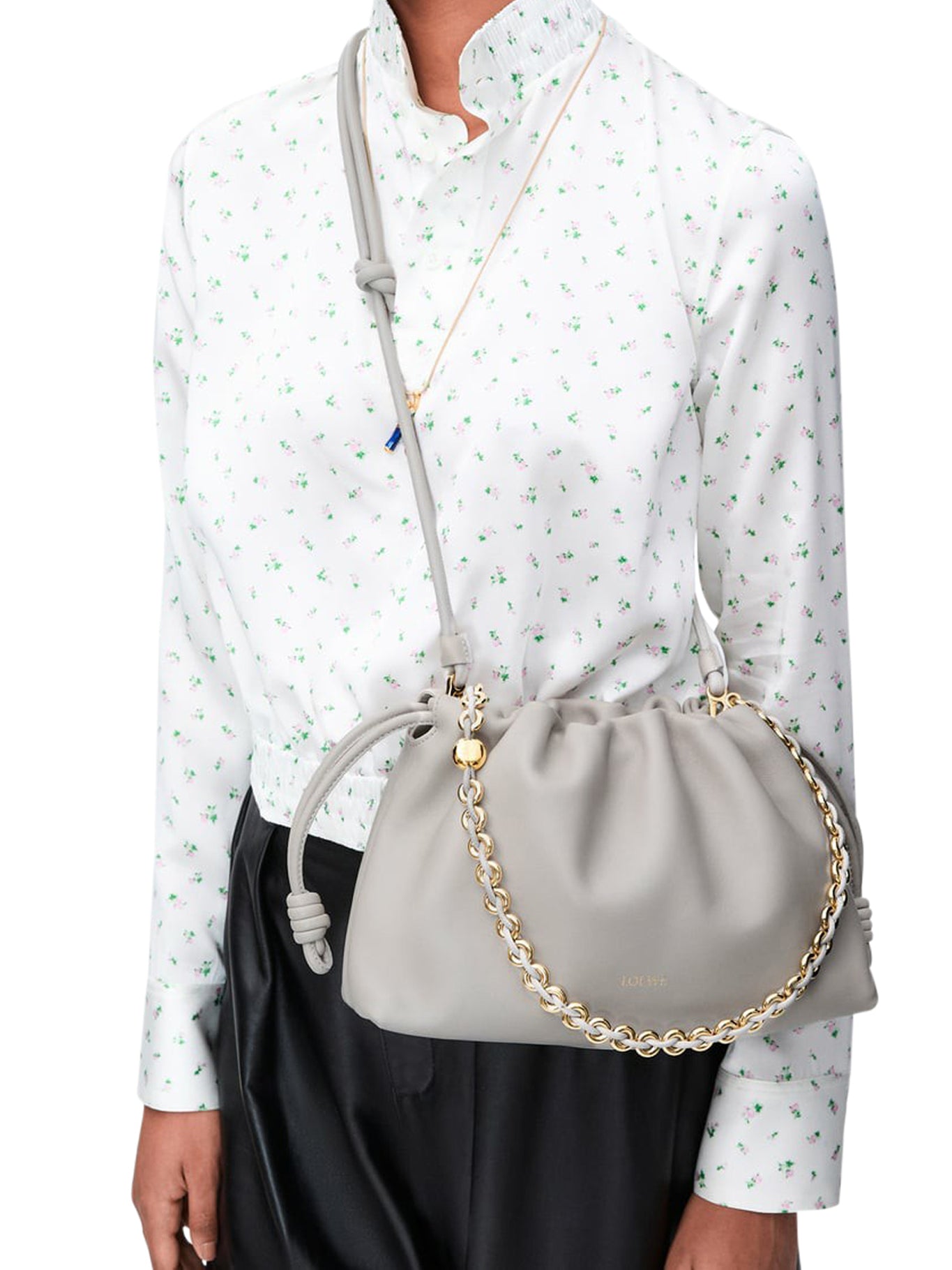 Flamenco Mini Bag in Soft Lambskin Nappa Leather - Stylish Crossbody Purse for Women, Perfect for Evening Parties & Date Nights