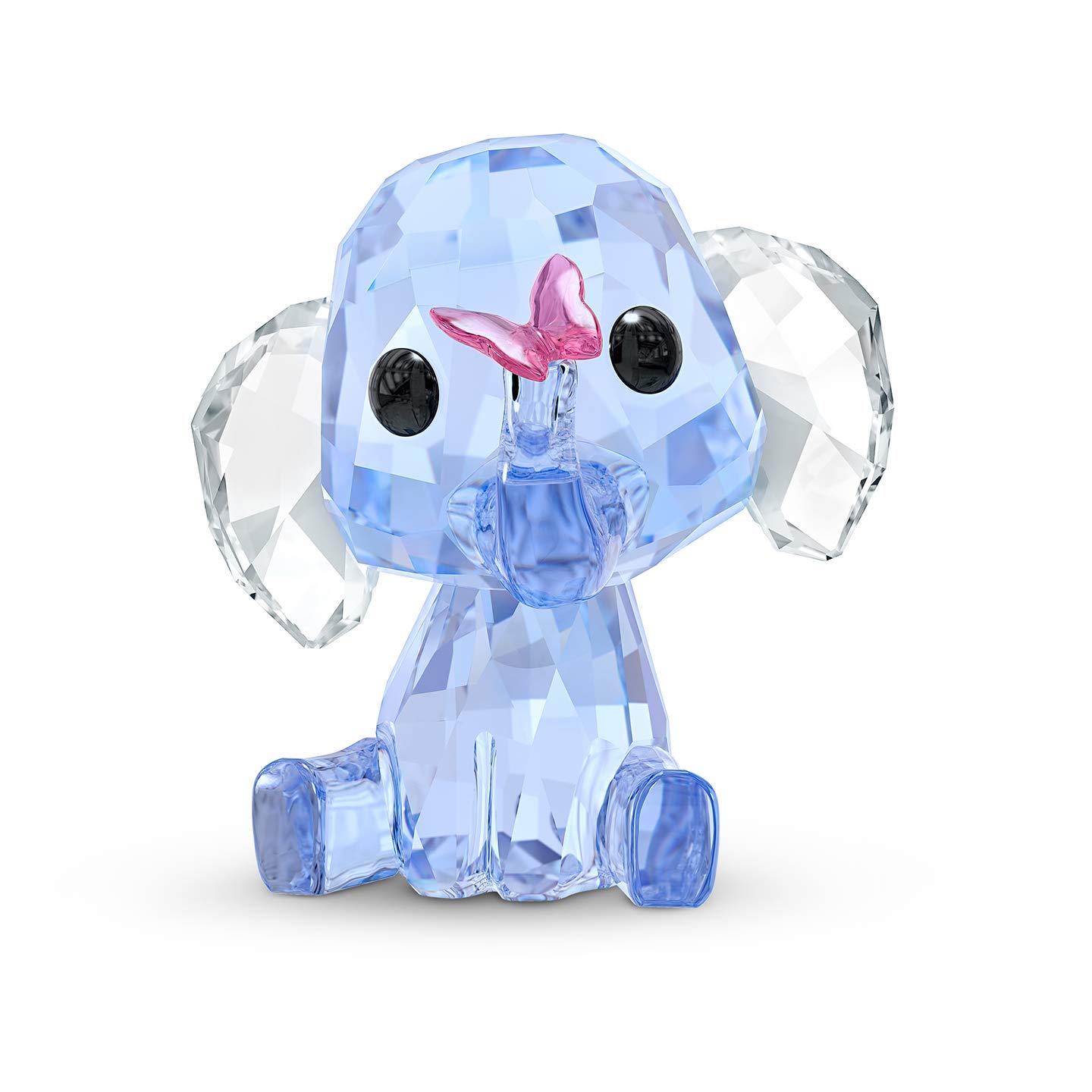 Swarovski Baby Animals Dreamy The Elephant Crystal Figurine - Perfect for Nursery Decor, Baby Showers & Gift Giving
