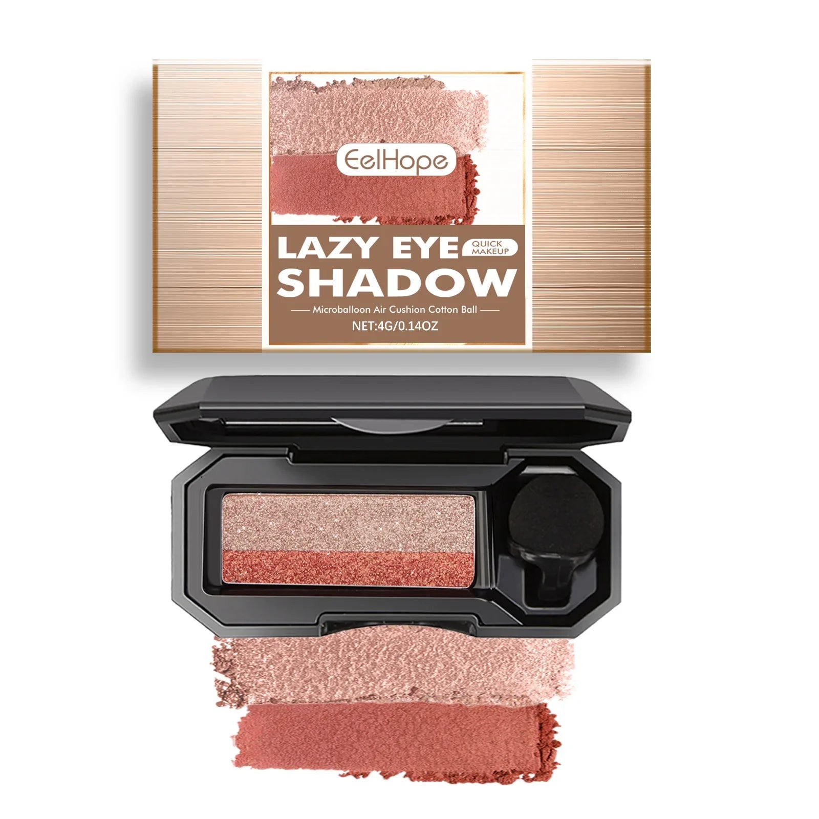 Mushroom Magic Eyeshadow Duo - Vegan & Cruelty-Free Makeup Palette for Natural & Glam Looks | Perfect for Everyday Wear & Special Occasions