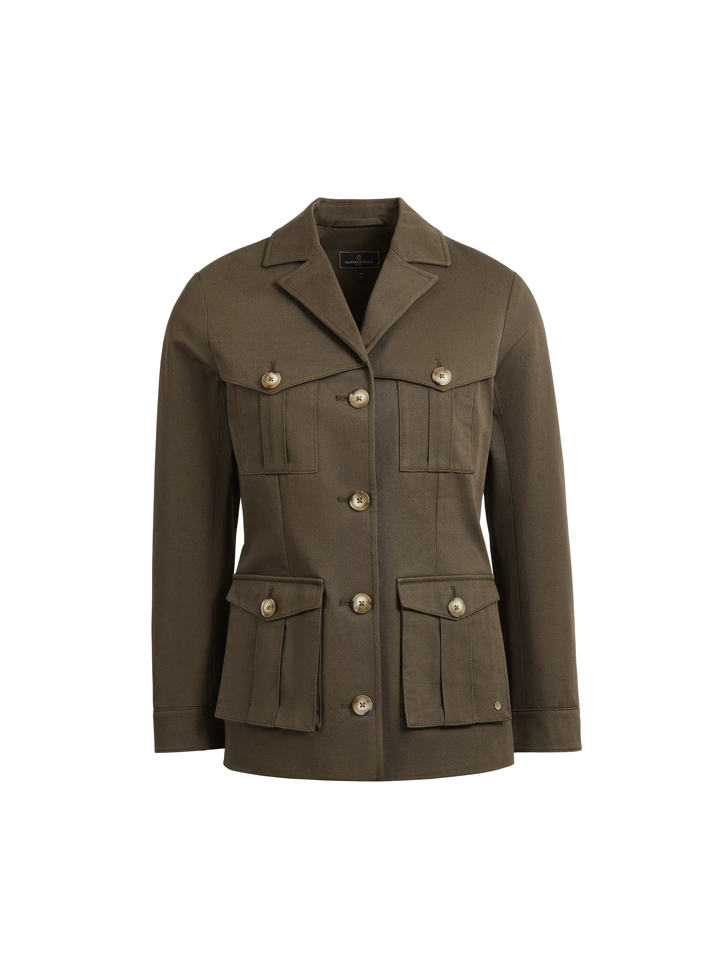 Savannah Safari Jacket for Men - Khaki Cotton Drill Outdoor Adventure Jacket - Perfect for Hiking, Travel & Safari Expeditions