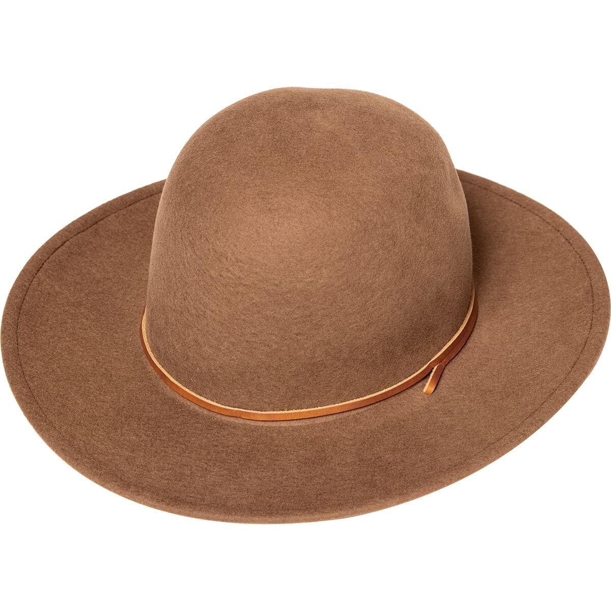 Stetson Beatnik Hat in Driftwood - Classic Wool Felt Fedora for Men & Women - Perfect for Outdoor Adventures, Casual Wear & Vintage Fashion