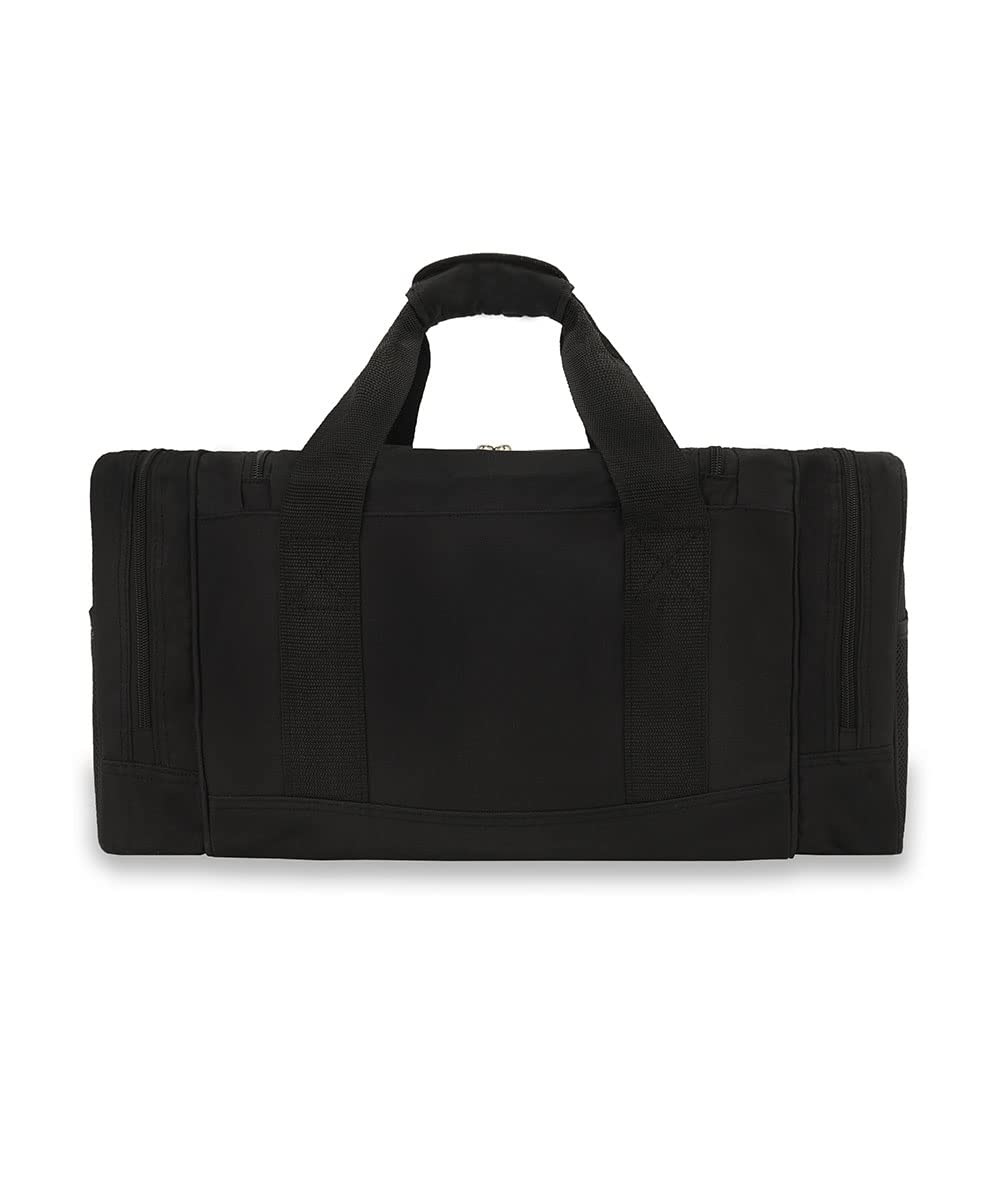 Everest Sporty Gear Luggage Bag - Large Black Travel Duffel for Gym, Hiking & Outdoor Adventures | Durable & Spacious Carry-On