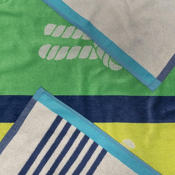 Premium Oversized 2-Piece Beach Towel Set - Soft Quick-Dry Sand-Free Towels for Pool, Boat & Beach | Perfect for Swimming, Sunbathing & Water Sports