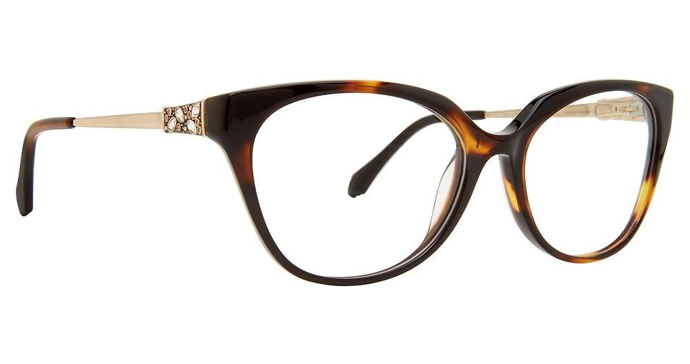Badgley Mischka Adalyn Women's Designer Eyeglasses - Stylish Cat Eye Frames for Work & Everyday Wear