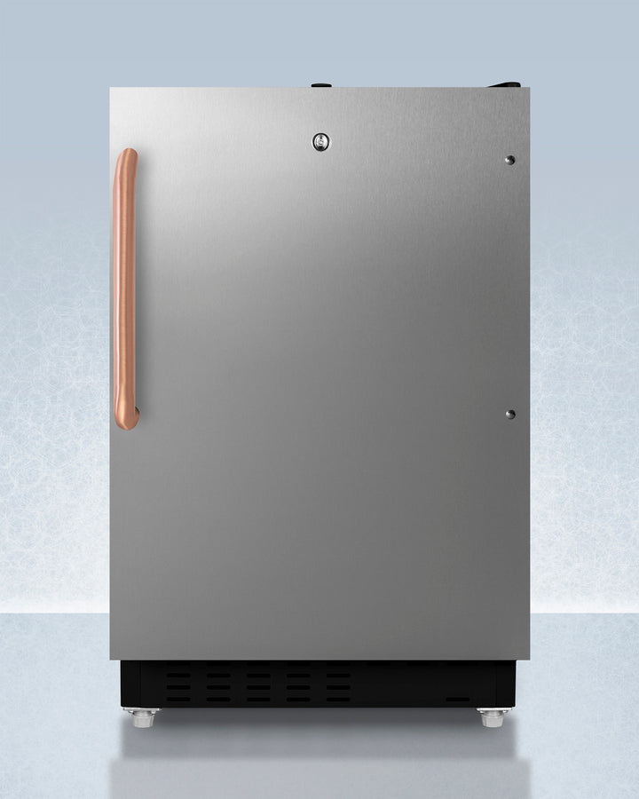 Accucold 20 Inch ADA Compliant Built-In Refrigerator Freezer - Stainless Steel, Commercial Grade for Restaurants, Bars & Home Kitchens