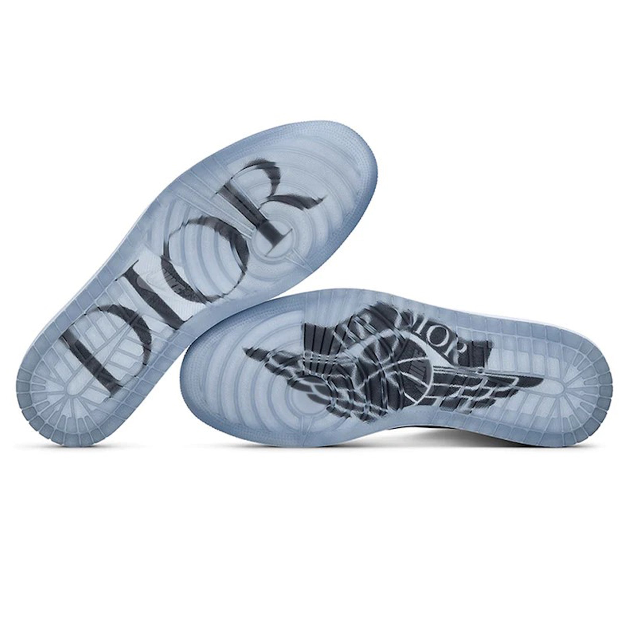 Dior x Air Jordan 1 High OG Grey Sneakers - Limited Edition Luxury Basketball Shoes for Men & Women | Perfect for Streetwear Fashion, Sneaker Collecting, and Special Occasions