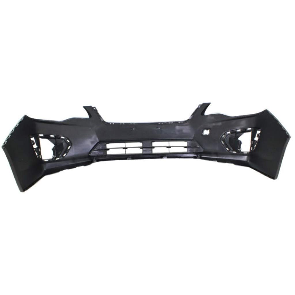 2012-2014 Subaru Impreza Front Bumper Cover Primed Textured with Black Bottom - Sedan/Wagon (Part# SU1000168, 57704FJ003) | Perfect for Replacement & Car Body Repair