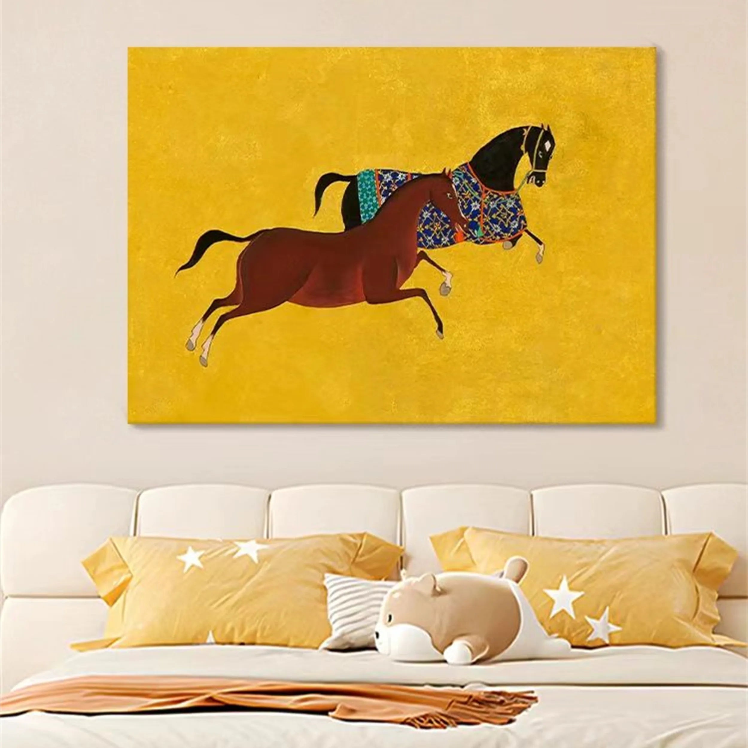 Animal Art Painting #AP016 - Handmade Canvas Wall Decor for Living Room, Bedroom & Office - Wildlife & Nature Inspired Home Decor
