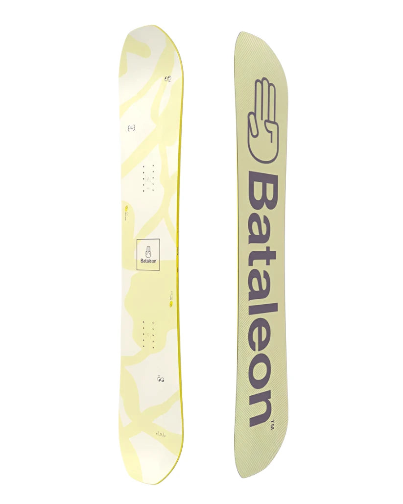 Bataleon 2025 Women's Spirit Snowboard - All-Mountain Freestyle Snowboard for Women | Perfect for Powder, Park & Groomed Runs