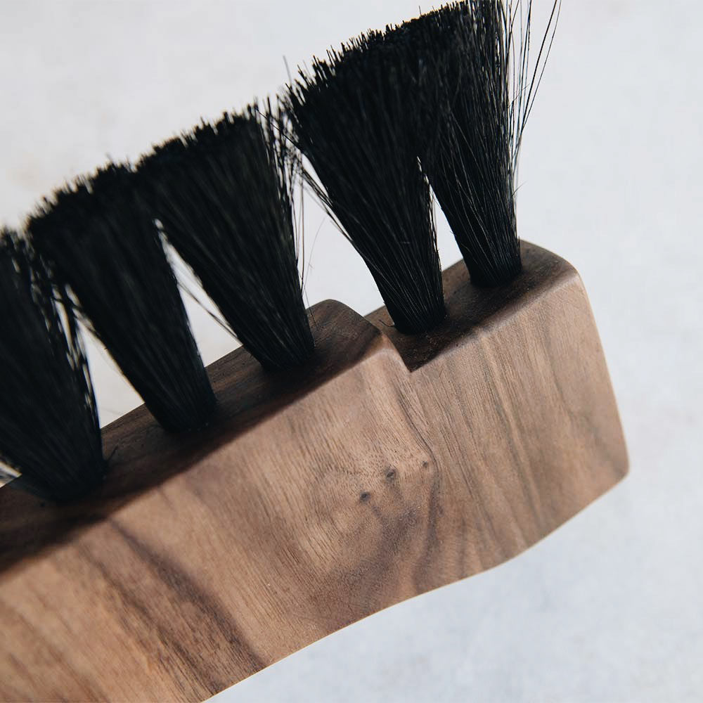 Premium Large Wooden Counter Brush No. MT0945 - Natural Wood Kitchen Cleaning Brush for Countertops, Sinks & Stovetops - Ideal for Home & Restaurant Use