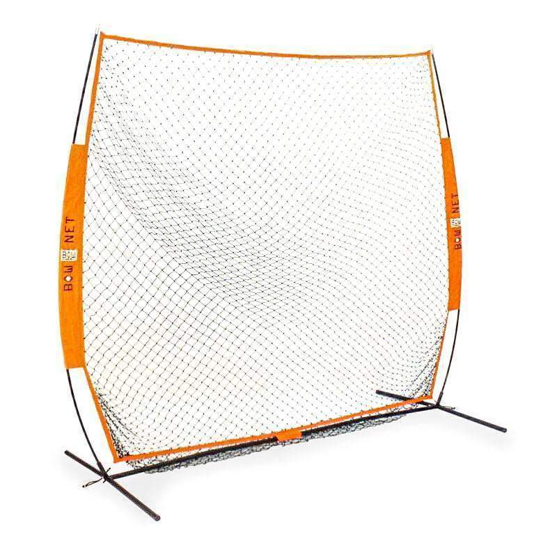Bownet Soft Toss Screen - Baseball & Softball Training Net for Pitching Practice | Perfect for Backyard, Field & Batting Cage Drills