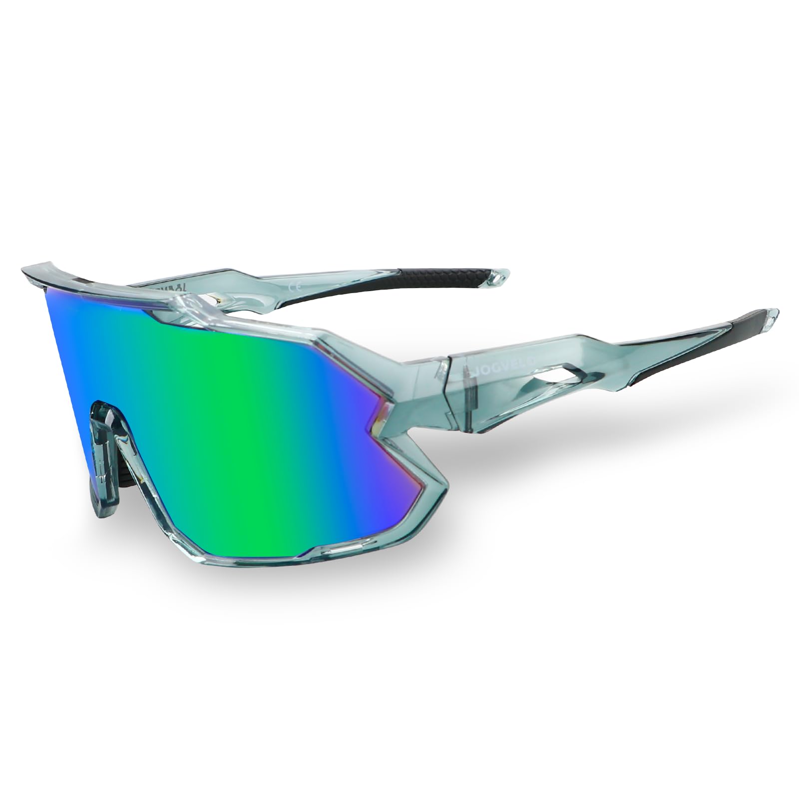 Polarized Baseball Sunglasses for Men - UV Protection Cycling Glasses with 3 Interchangeable Lenses - Perfect for Sports, Outdoor Activities & Driving