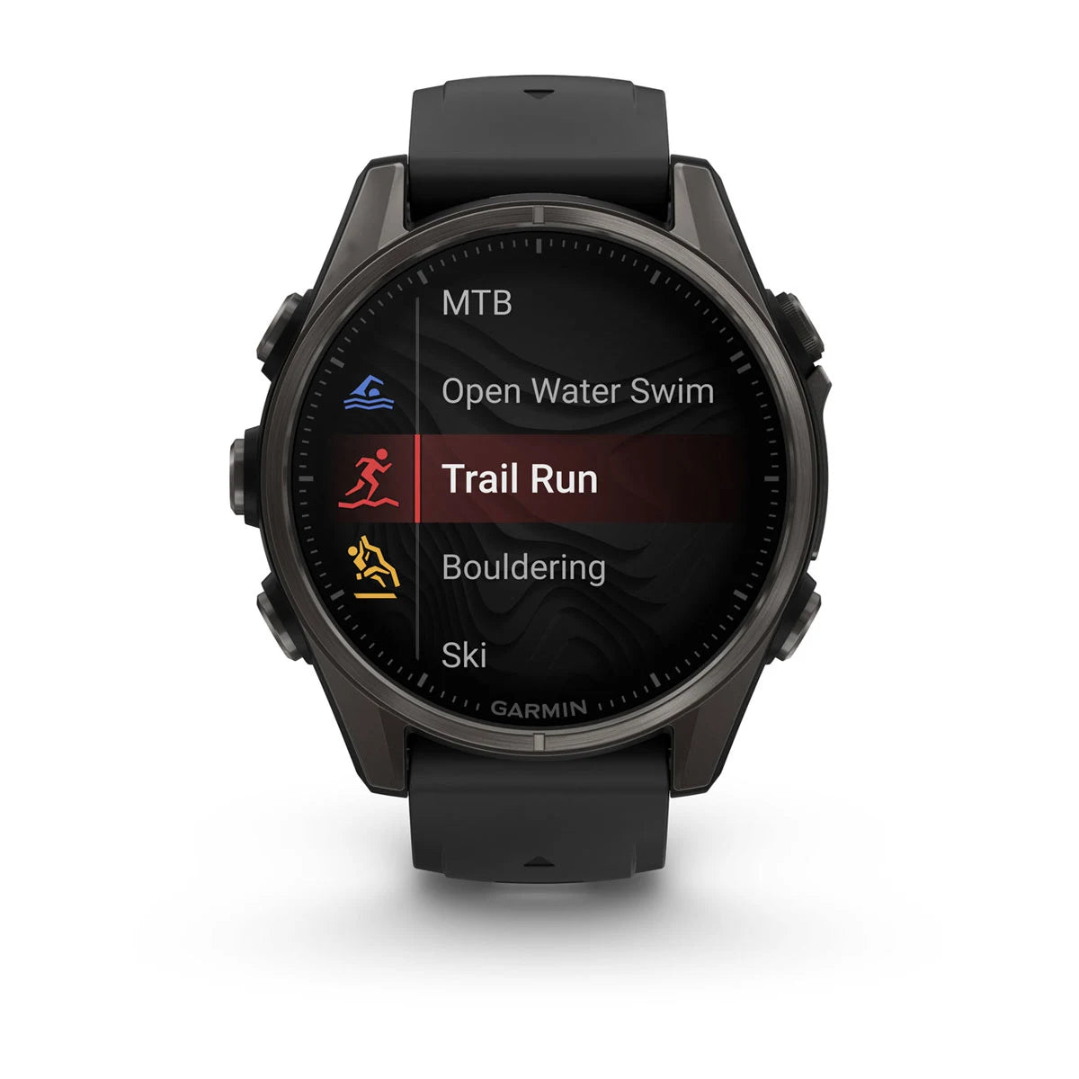 Garmin Fenix 8 Sapphire AMOLED 43mm GPS Smart Watch - Premium Multisport Fitness Tracker with Heart Rate Monitor for Running, Hiking & Outdoor Adventures