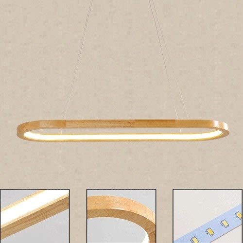 Modern Nordic Style LED Chandelier - Solid Wood Restaurant Pendant Light, Energy Efficient Ceiling Lamp for Bar, Study, Dining Room (A++ Energy Class) | Perfect for Home Decor, Office Lighting & Commercial Spaces