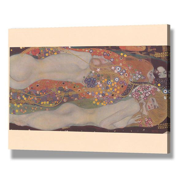 Gustav Klimt Wall Art Decor for Living Room - Modern Canvas Print for Youth & Teens - Perfect for Bedroom, Dorm, Office & Home Decor