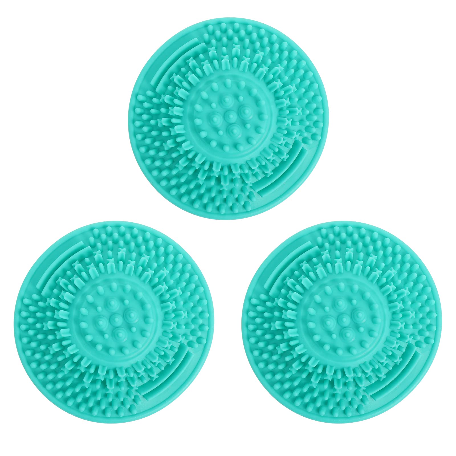 3pcs Makeup Brush Cleaning Cup Set - Professional Cosmetic Brush Cleaner with Scrubber Pad, Beauty Tool for Quick & Hygienic Brush Care (Perfect for Home Salon & Travel Makeup Kits)