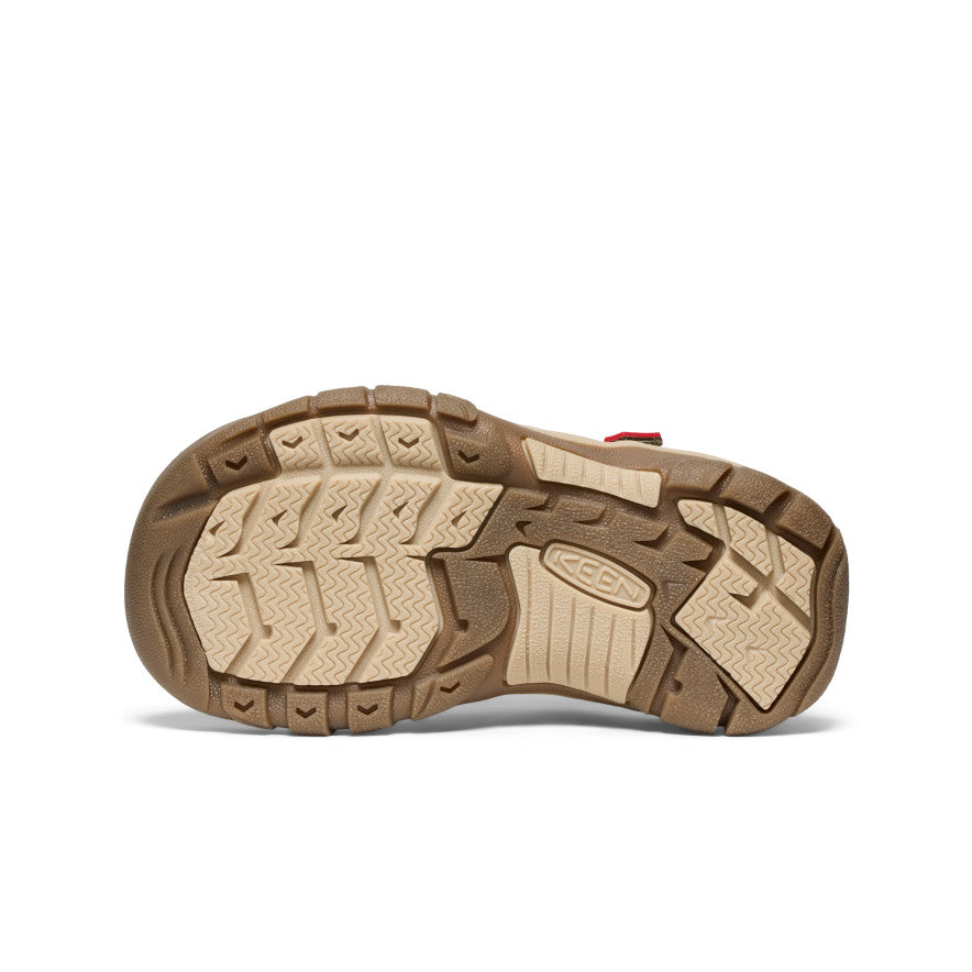 Little Kids' Newport H2 Sandals | Martini Olive/Aura Orange | Comfortable Water Shoes for Beach, Pool & Outdoor Play