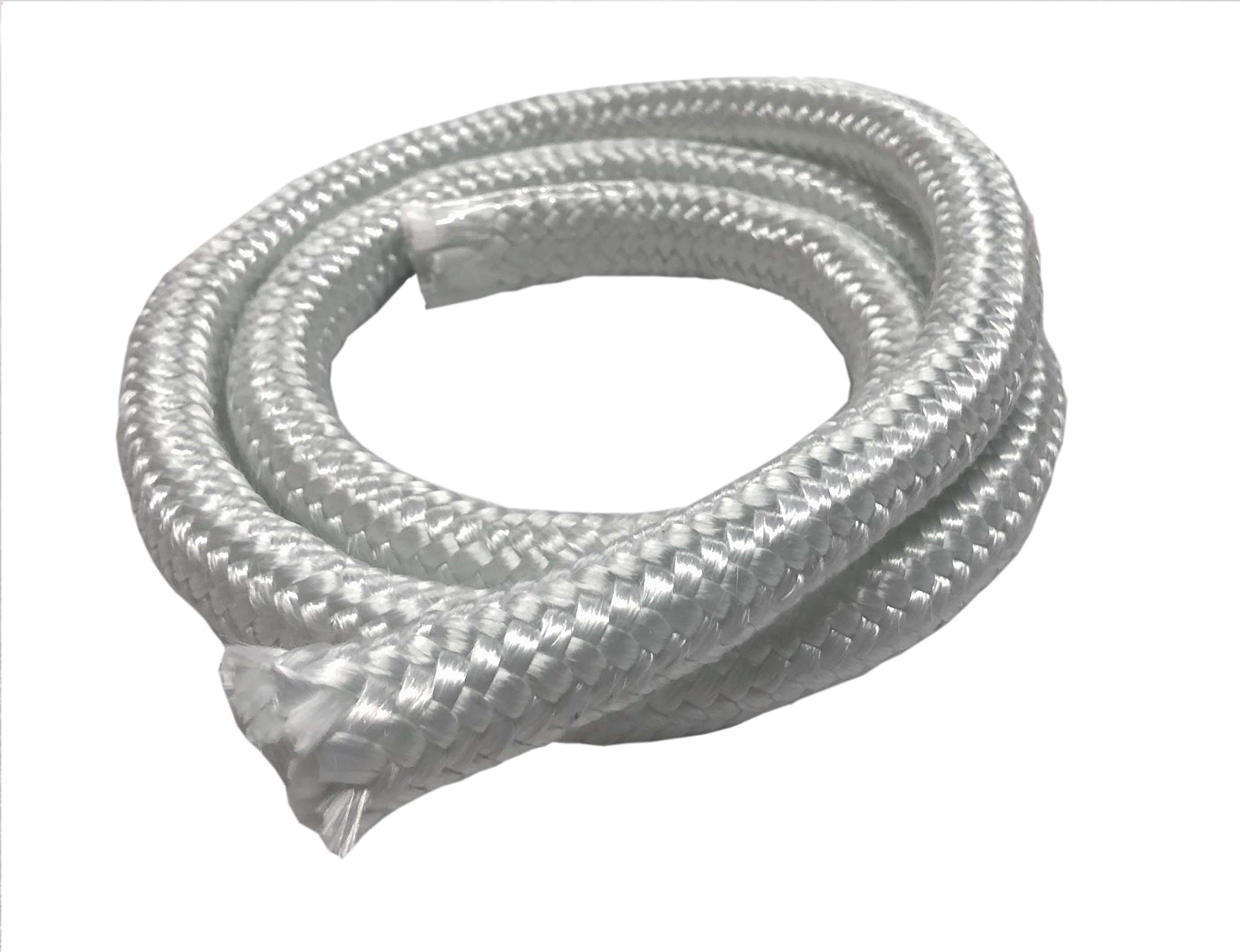 High-Density Fiberglass Rope Seal Gasket - 3/8