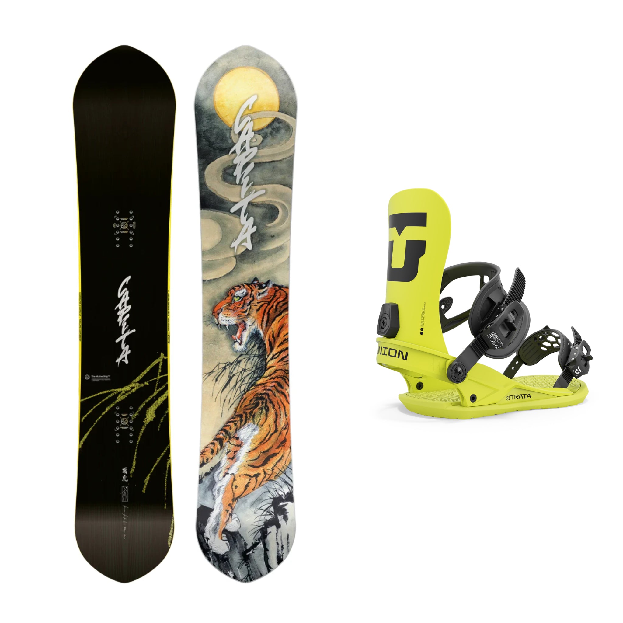 CAPiTA Kazu Kokubo Pro Snowboard with Union Strata Bindings 2025 - High-Performance All-Mountain Snowboard for Freestyle & Powder Riding | Perfect for Park, Backcountry & Deep Snow Adventures