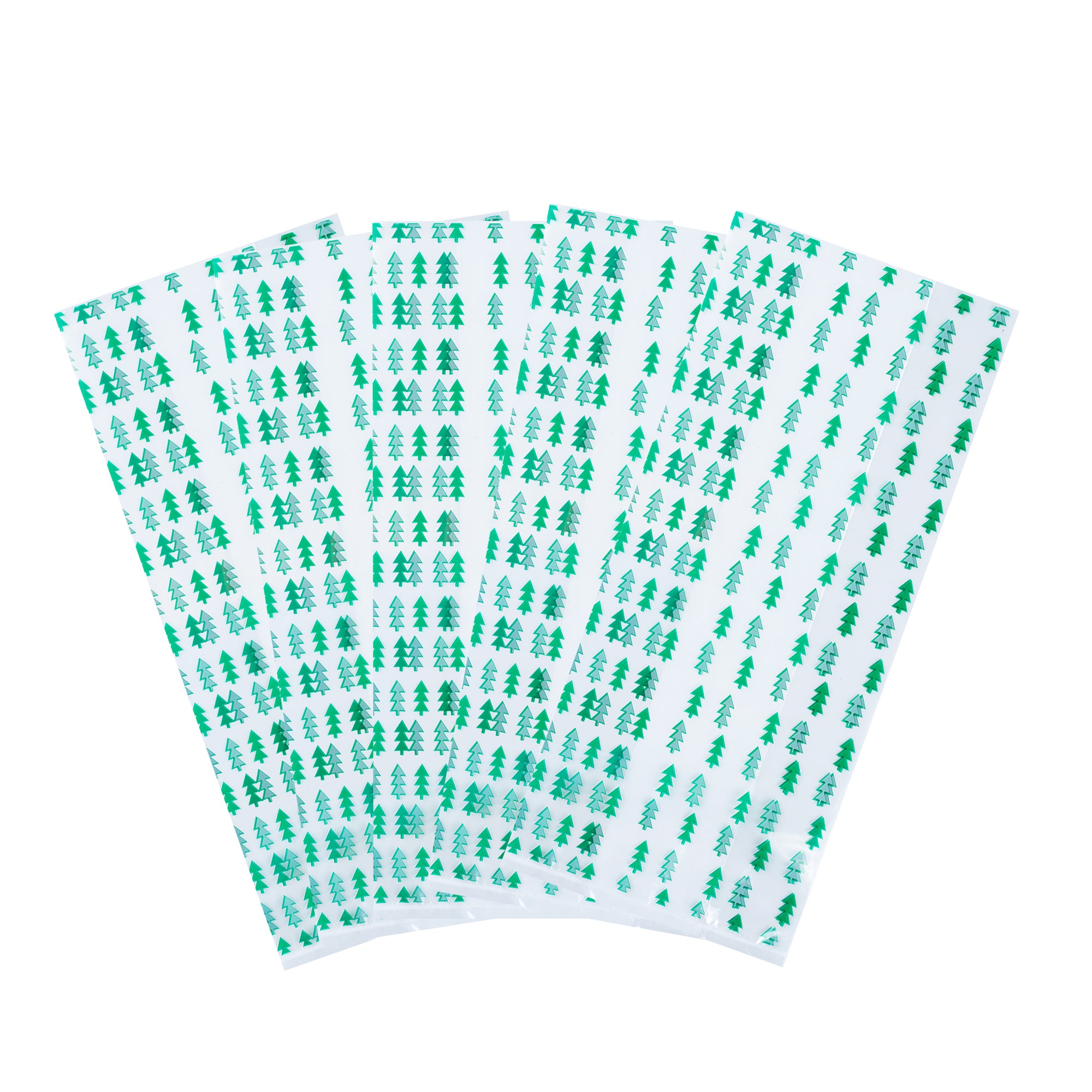 Plastic Candy Bags for Christmas Trees - 5 x 3 x 11 Inches Gusseted Treat Bags (4000 Count Bulk Box) - Perfect for Holiday Candy Packaging, Party Favors & Gift Wrapping