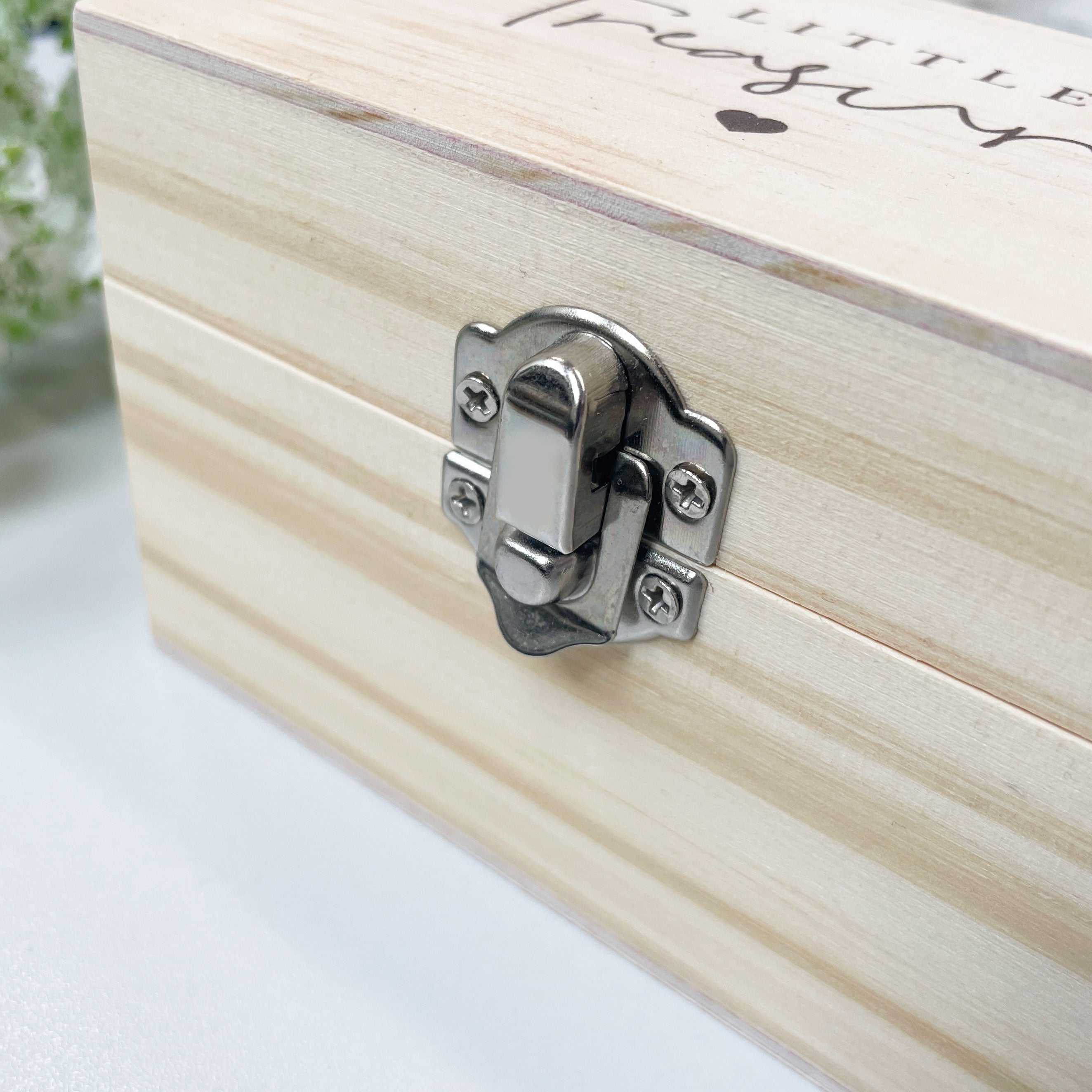Little Treasures Trinket Box - Handmade Jewelry Storage Organizer for Rings, Necklaces & Keepsakes | Perfect for Bedroom, Bathroom & Gift Giving