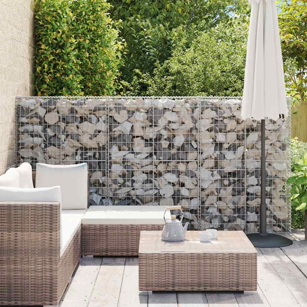 Galvanized Gabion Basket with Lids - 59.1
