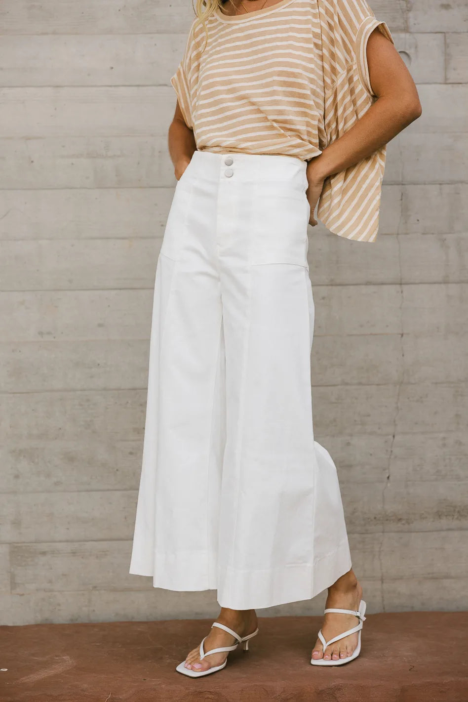 Estelle Wide Leg Jeans for Women - High Waist Stretch Denim Pants (Final Sale) | Perfect for Casual Outfits, Office Wear & Weekend Looks