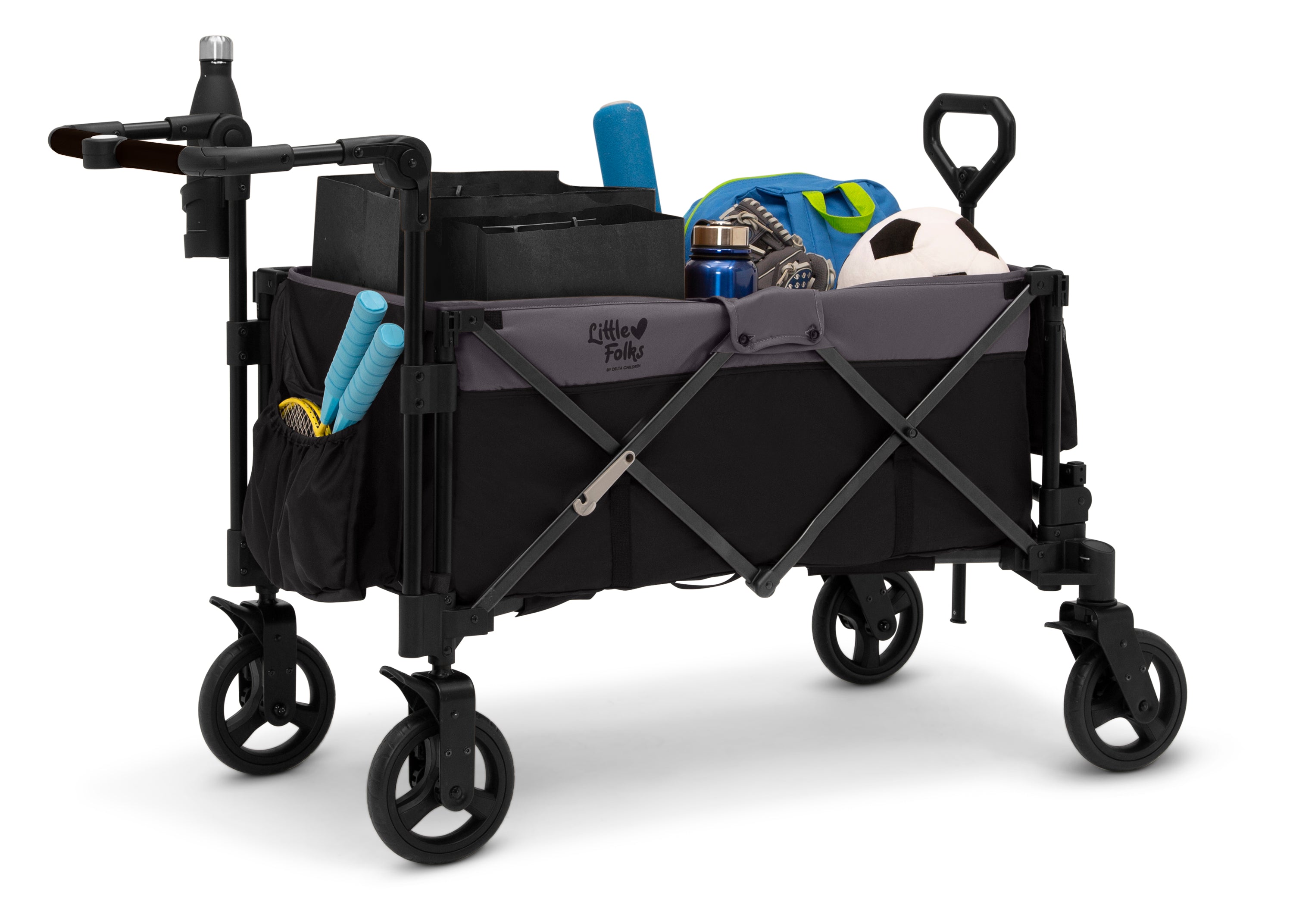 City Wagon Cruiser - Premium Urban Stroller for Kids | Lightweight Foldable Baby Stroller with Adjustable Canopy | Perfect for Shopping, Travel & Daily Walks