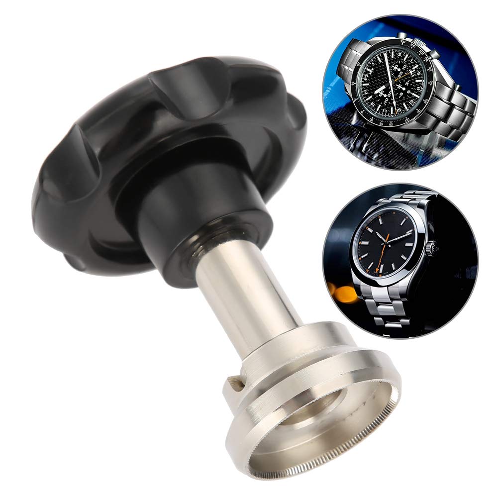 Professional Watch Back Case Opener Kit with 7 Interchangeable Dies - Precision Watchmaker Repair Tool for Rolex, Omega & Luxury Watches | Jewelry Repair, Watch Battery Replacement & Maintenance Accessories