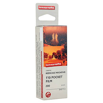 Lomography Color Lobster 110 Film 200 ASA - Single Roll for Vintage Cameras & Creative Photography - Perfect for Travel, Street Photography & Retro Style Shots